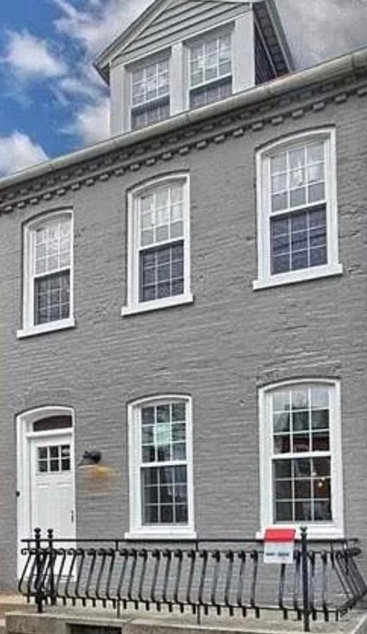 Industrial Brick Townhouse In Downtown Lancaster别墅 外观 照片